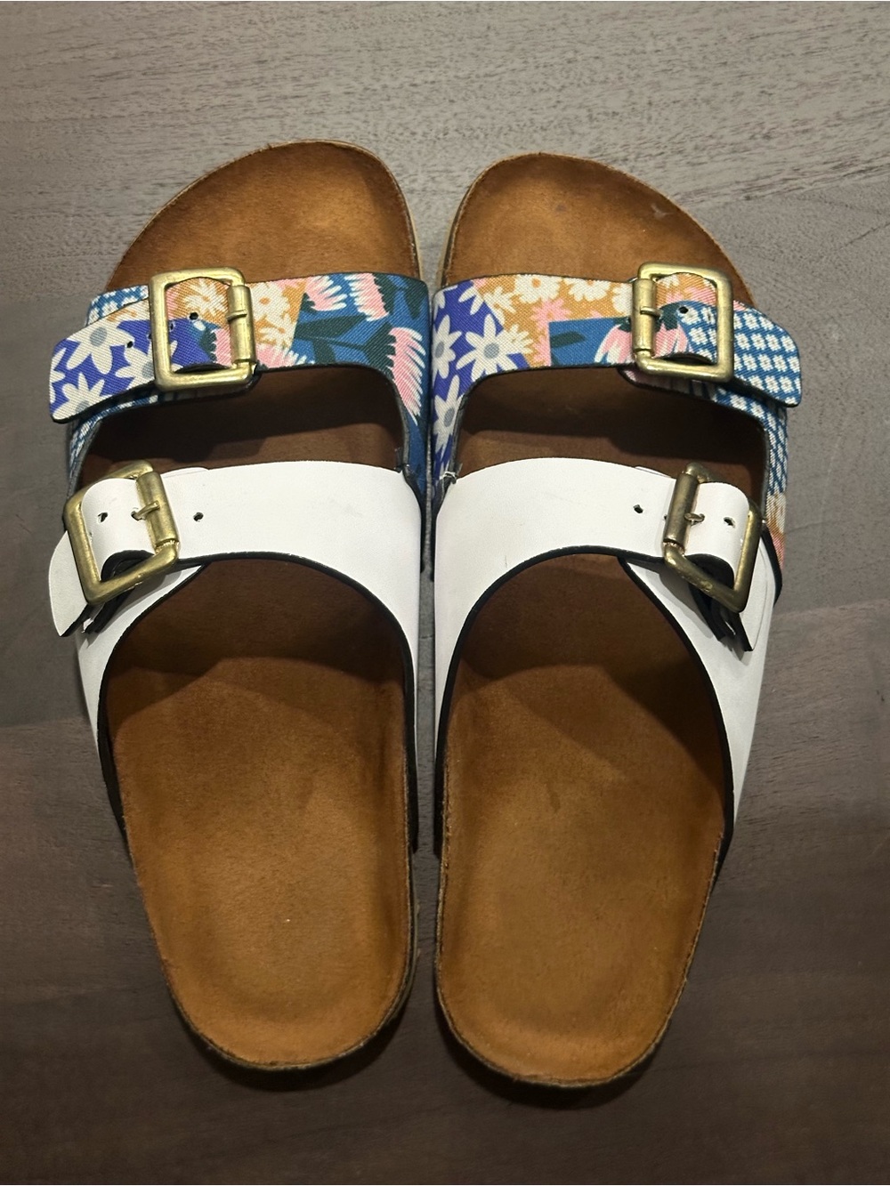 Inkkas Hendrix Buckle Sandals - size 8